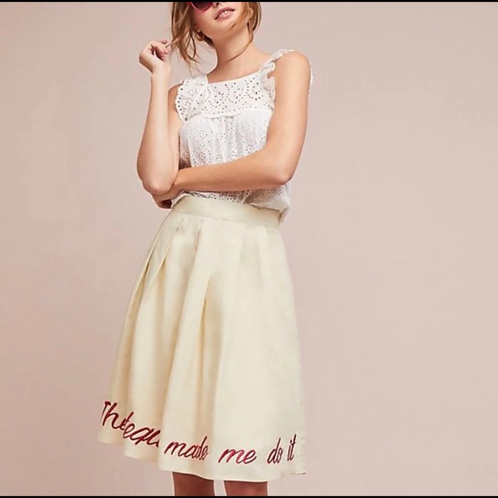 Eva Franco skirt “The tequila made me do it”